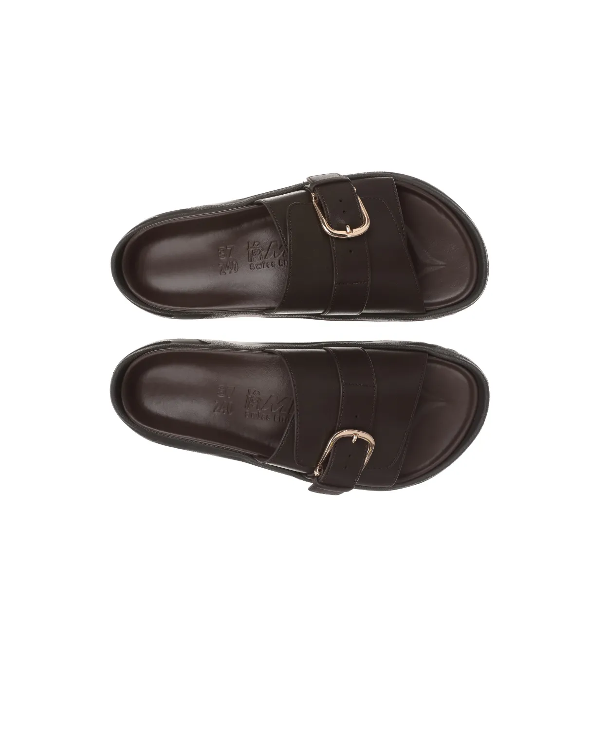 MBT Nikko Brown Womens Recovery Slides High Traction