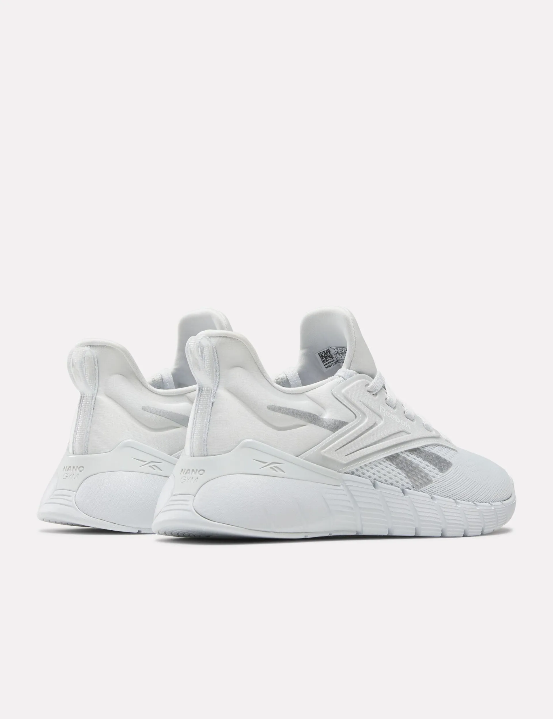 Nano Gym Shoes - Moon/Y2K Blue/Silver Metallic molded footbed shoes