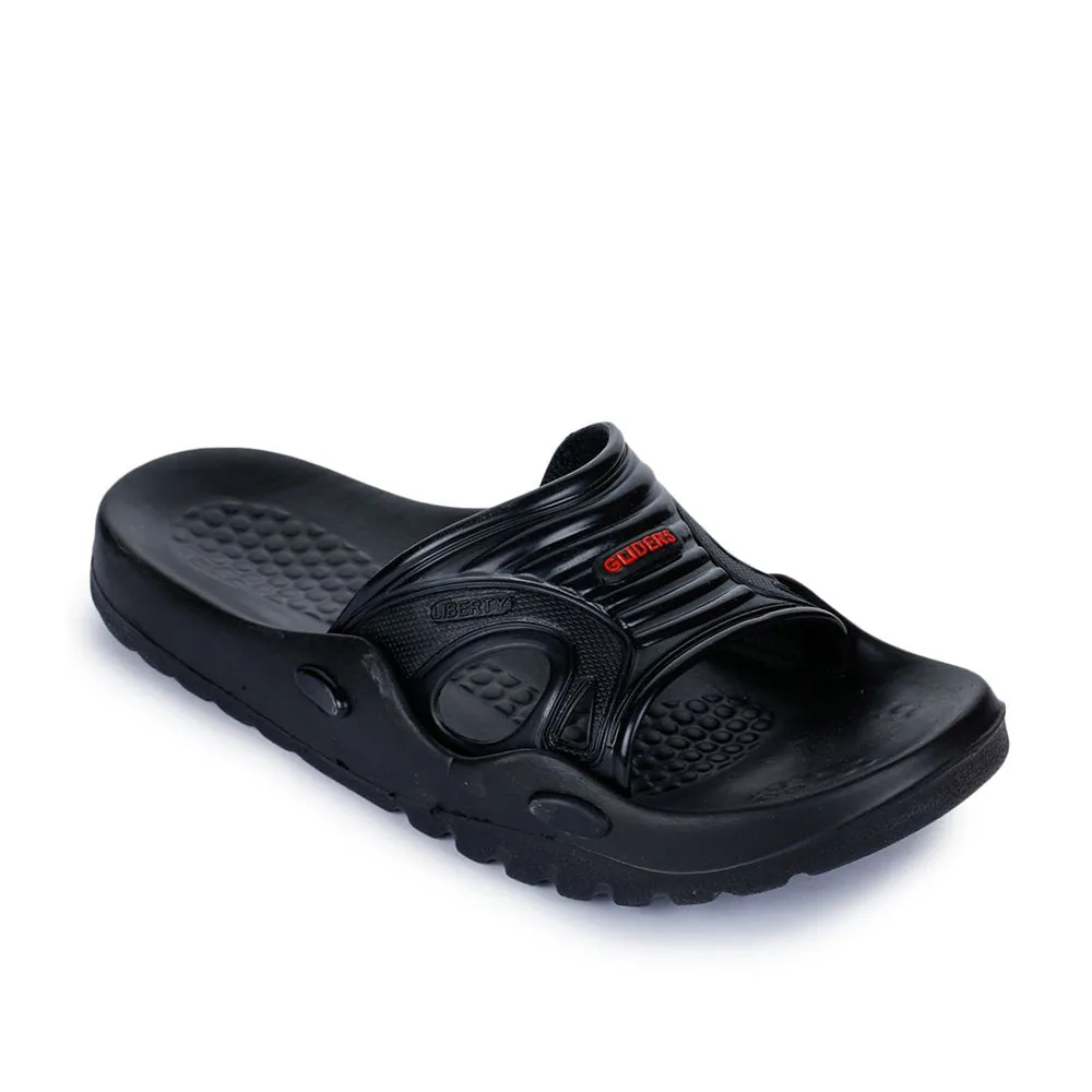 premium - running A-HA By Liberty Black Slides For Men GLD.BEACHN