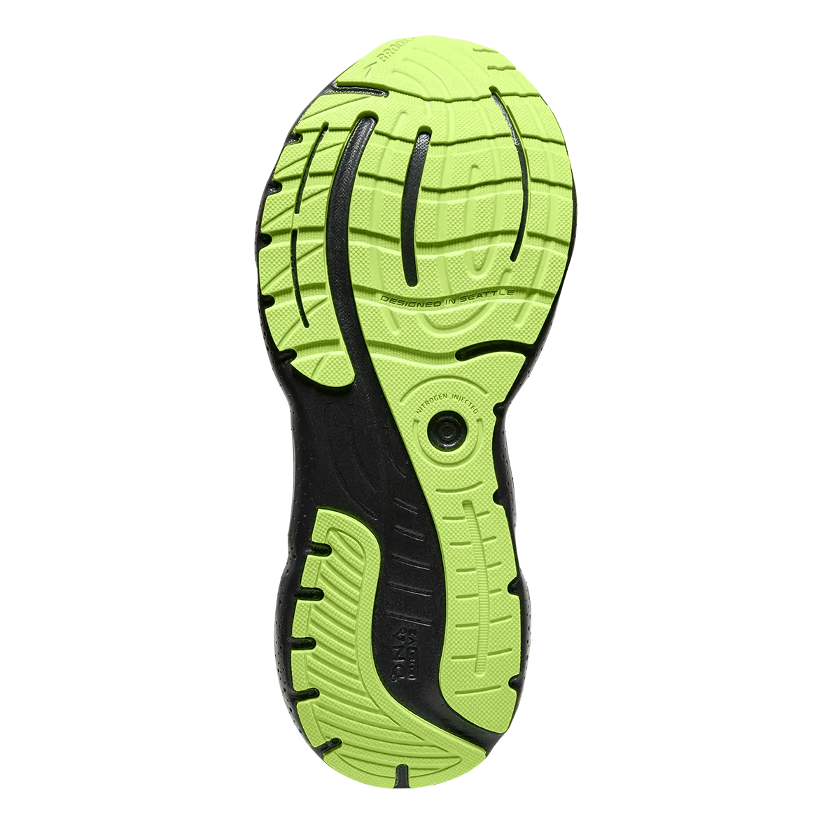 Dynamic Traction Sole Textured Outsole Brooks Glycerin StealthFit 20