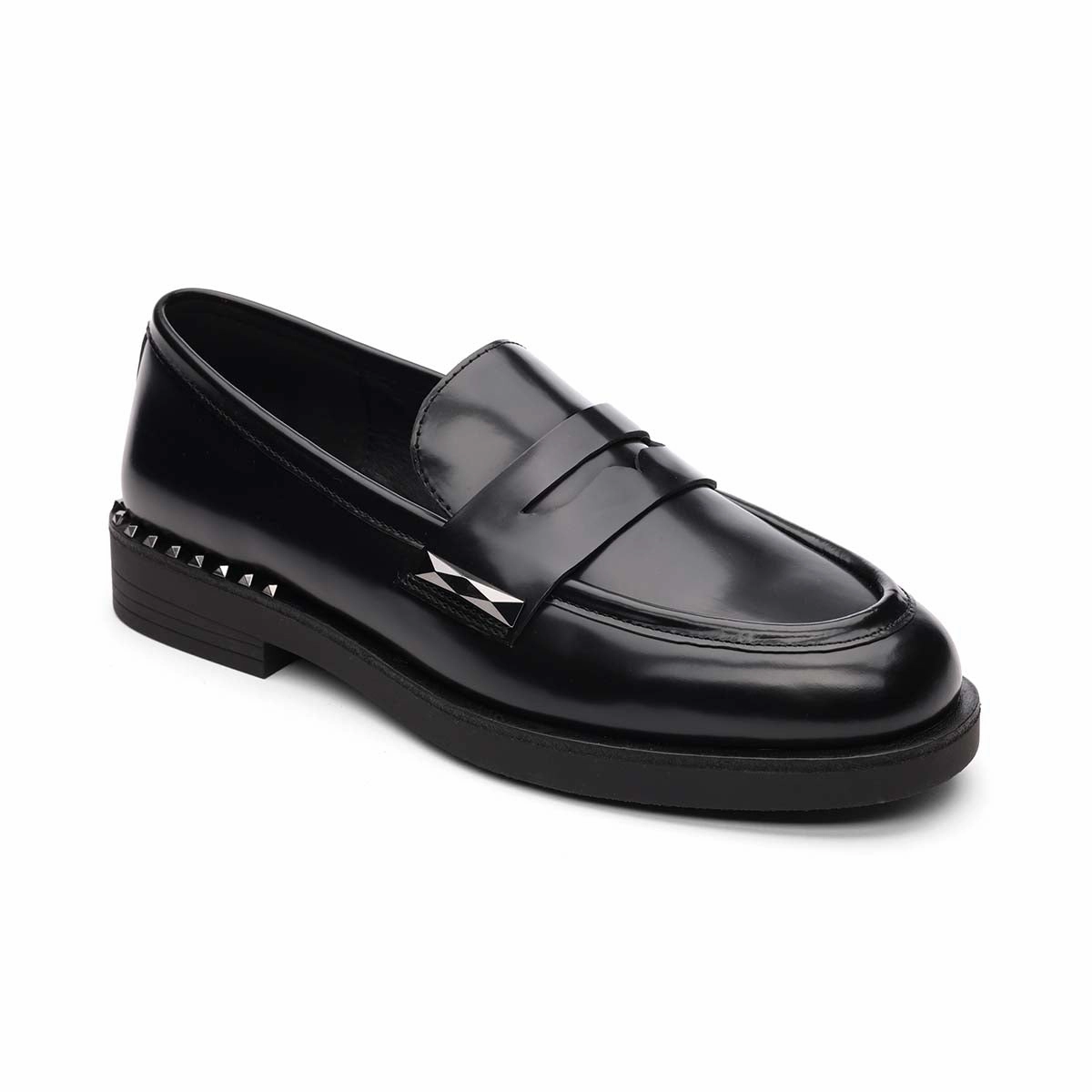 no - tie laces Whisper Studs 2 Penny Loafer