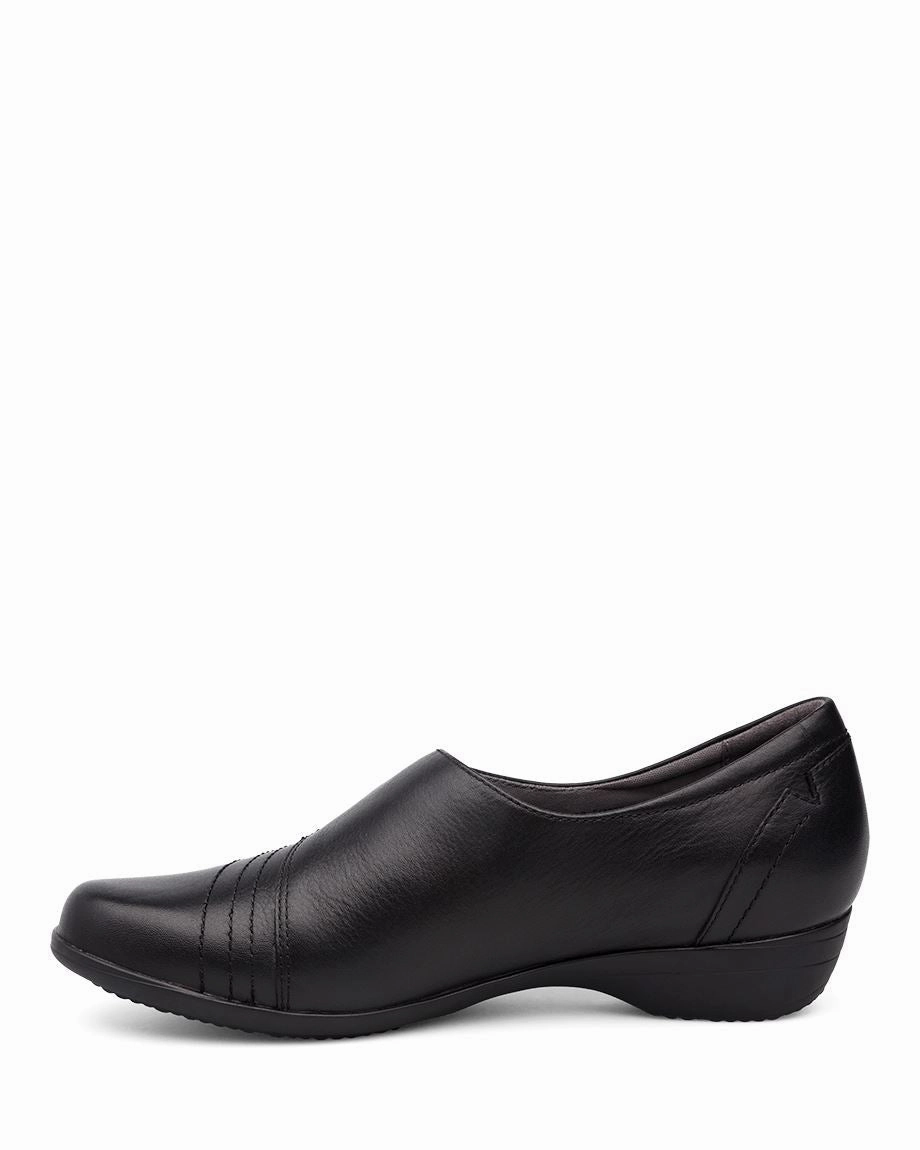 Dansko Women's Franny Wide - Black Sun Beam Casual Wear