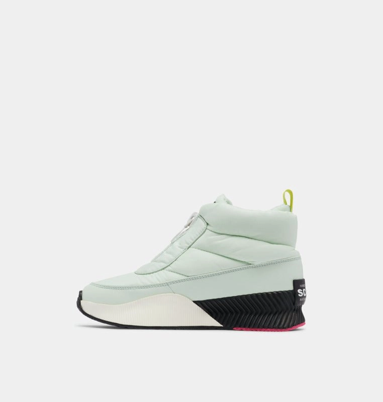 Sorel Women's Out N About III Puffy Zip - Sea Sprite/Chalk EcoFriendly Textiles