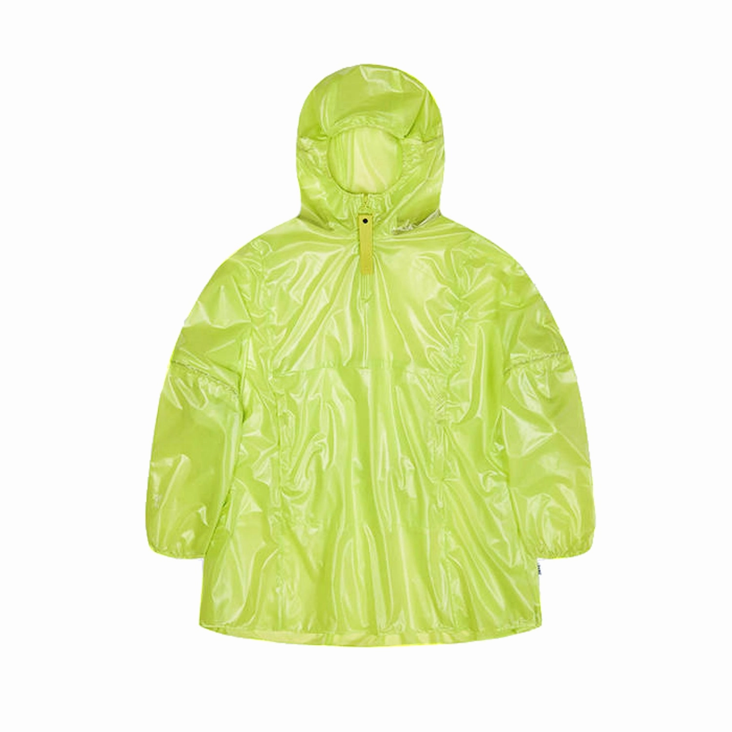 Eco Core Bright Color RAINS Ultralight Anorak 'Digital Lime'