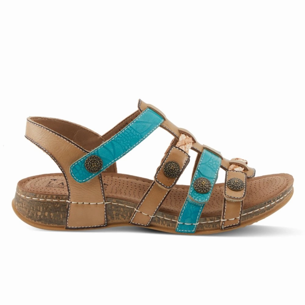 Classic Sweater L'Artiste By Spring Step Women's Delila - Beige Multi