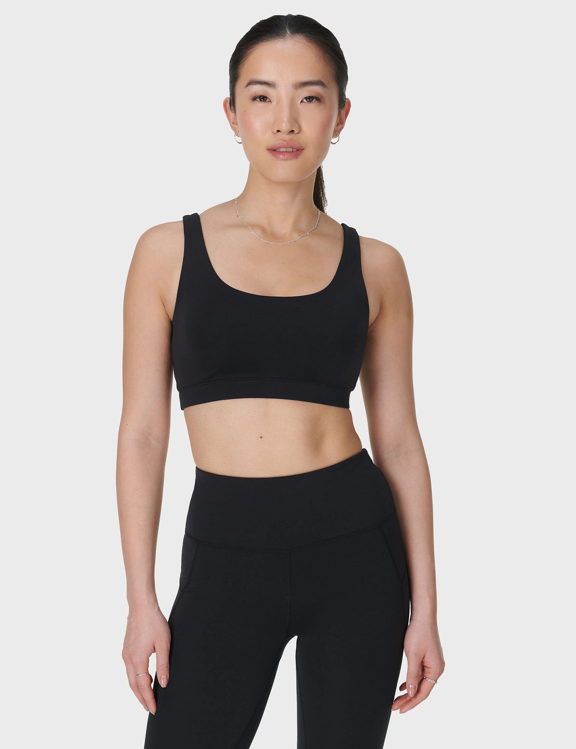 Lightweight sweater TemperatureRegulating All Day Bralette - Black