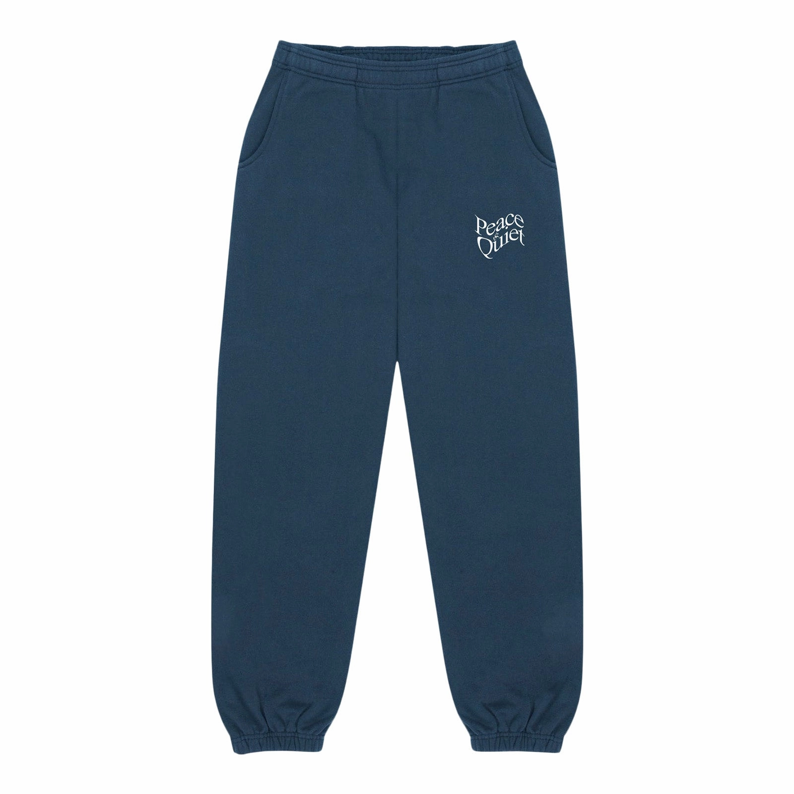NoSlipGrip Model Glow Museum Of Peace And Quiet Warped Sweatpants 'Navy'