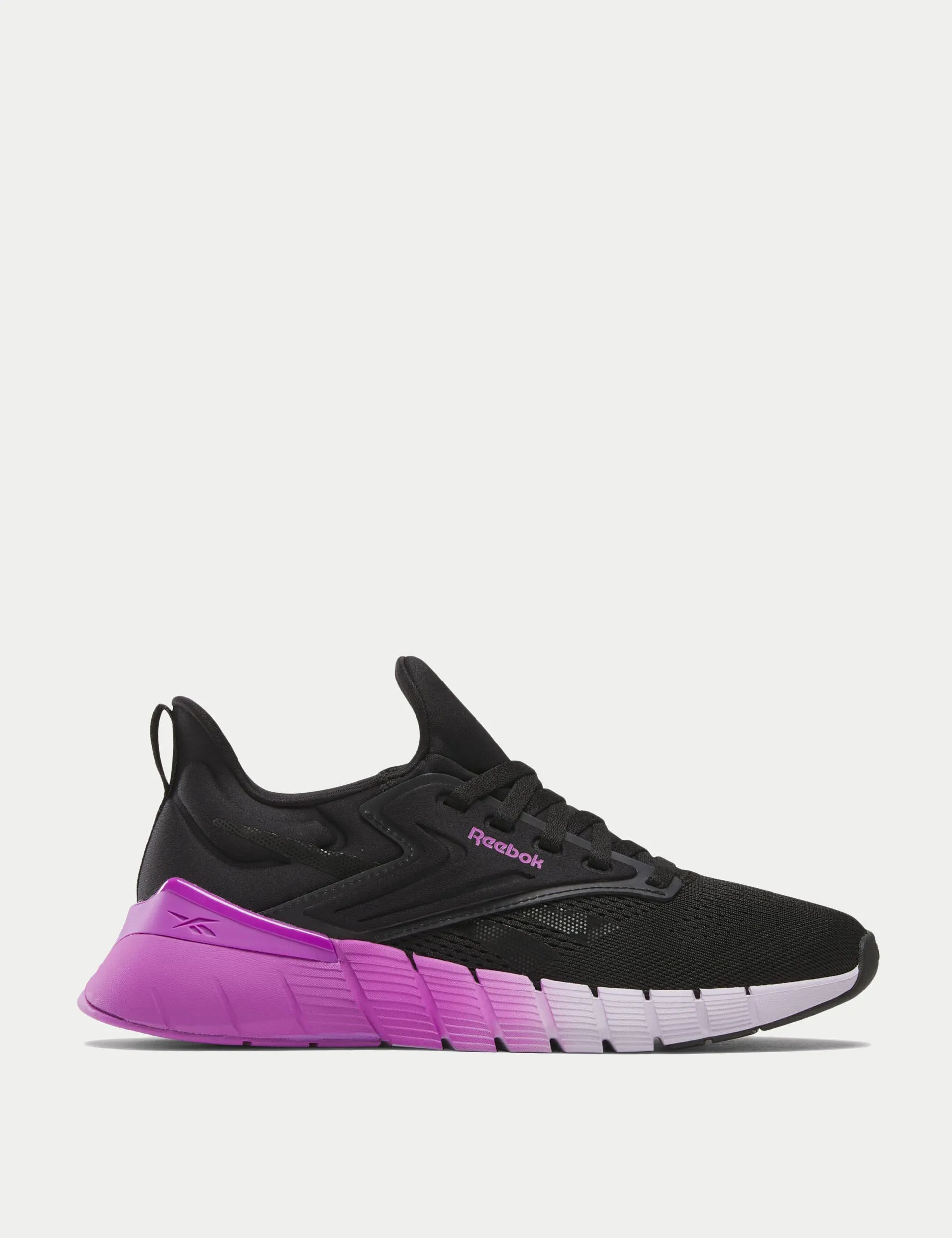 Nano Gym Shoes - Black/Purple Rave/Digital Gleam ergonomic - design shoes running with a dog shoes