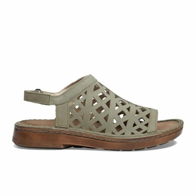 Naot Women's Amadora - Sage Breathable mesh lining