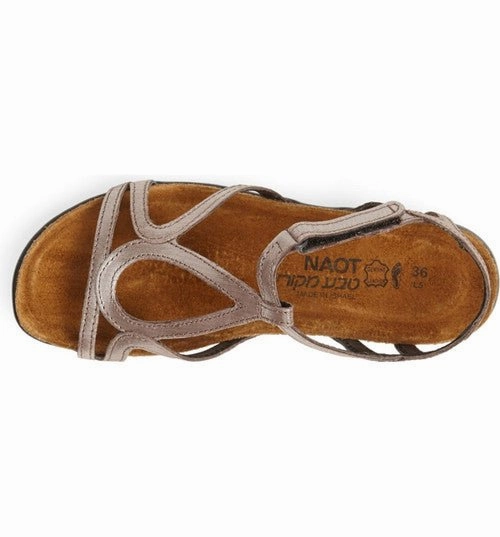 Naot Women's Dorith - Silver Threads Leather Professional Clothing