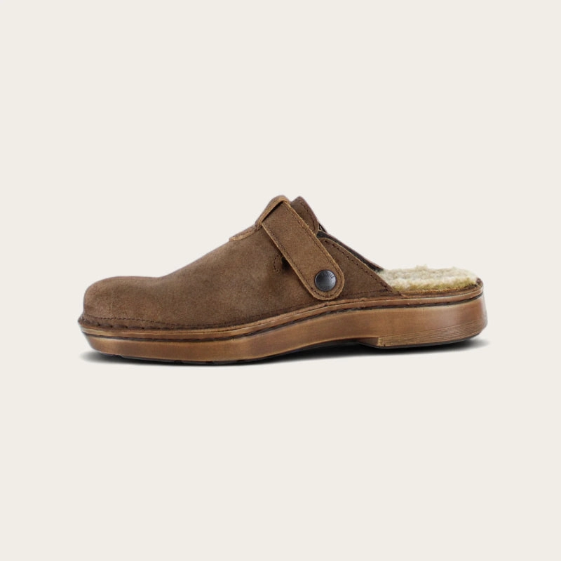 Youth Glow Naot Women's Martos - Antique Brown Suede
