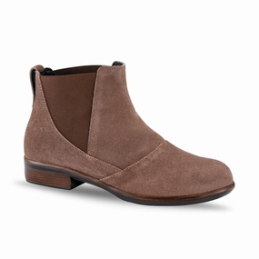 Naot Women's Ruzgar - Antique Brown Suede Craft Soul
