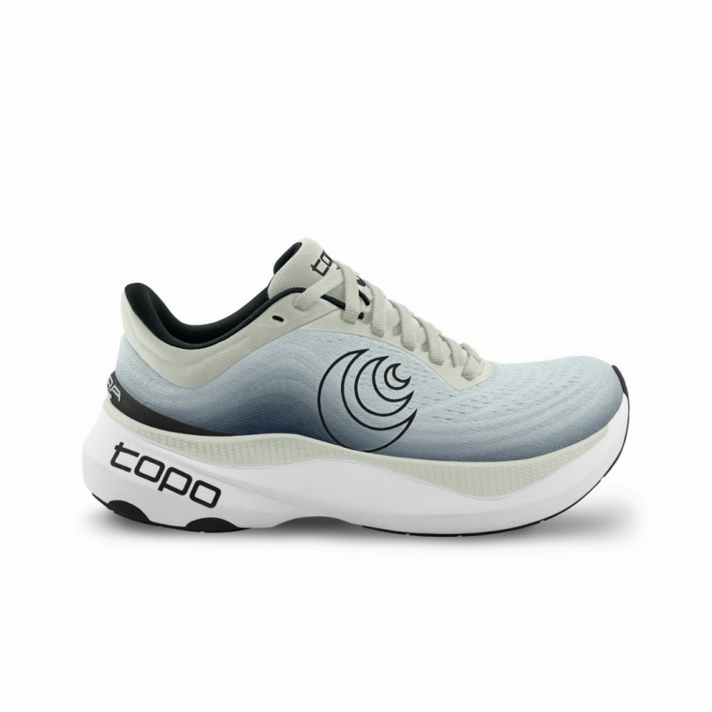 Anatomical Toe Box Classy Touch Topo Athletic Men's Aura - Grey/Charcoal