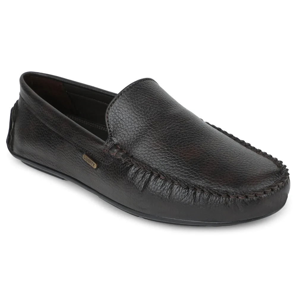 Fortune Brown Casual Loafers For Men AVL-4 By Liberty gym compatibility