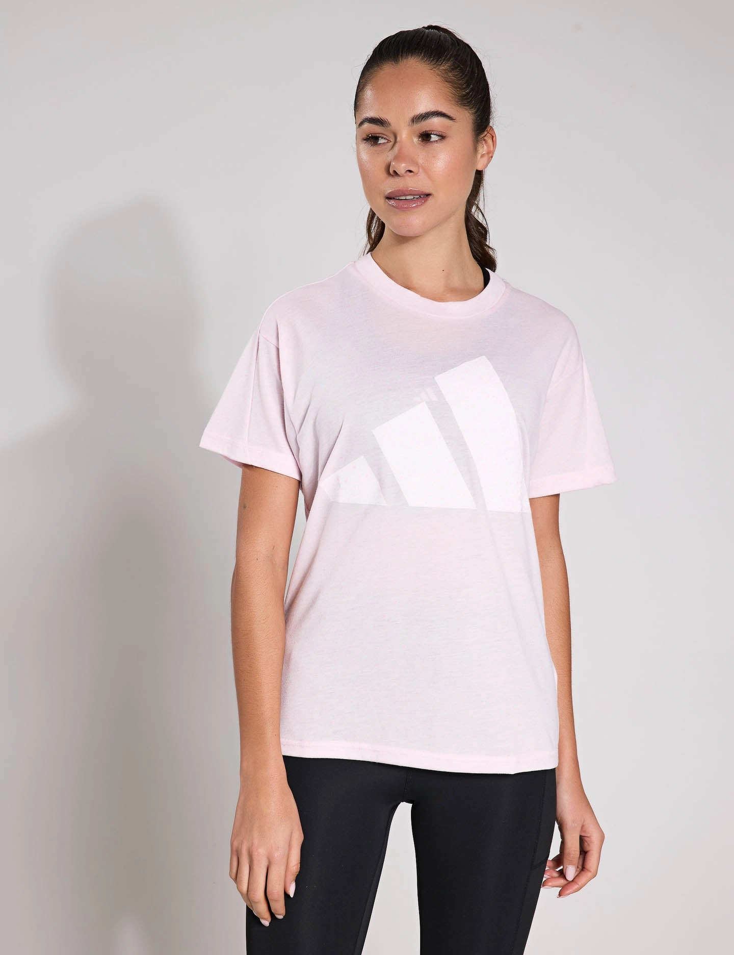 Essentials Winners T-Shirt - Clear Pink/White Adaptive Fit Technology LowImpact Manufacturing