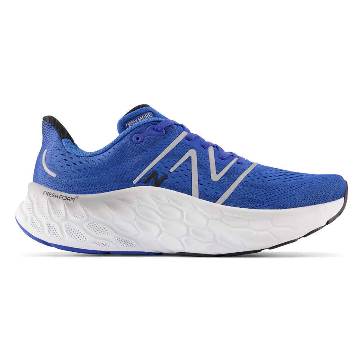 New Balance Fresh Foam X More V4 - Cobalt microfiber running option