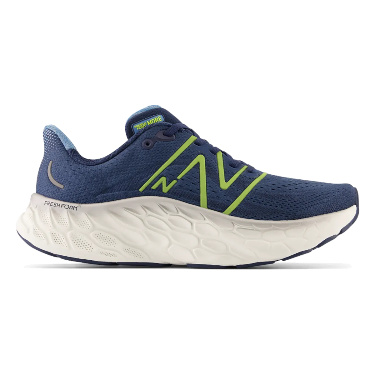 New Balance Fresh Foam X More V4 - Navy - Cosmic Pineapple - Heritage Blue aerobic dancers' shoes road racer shoes