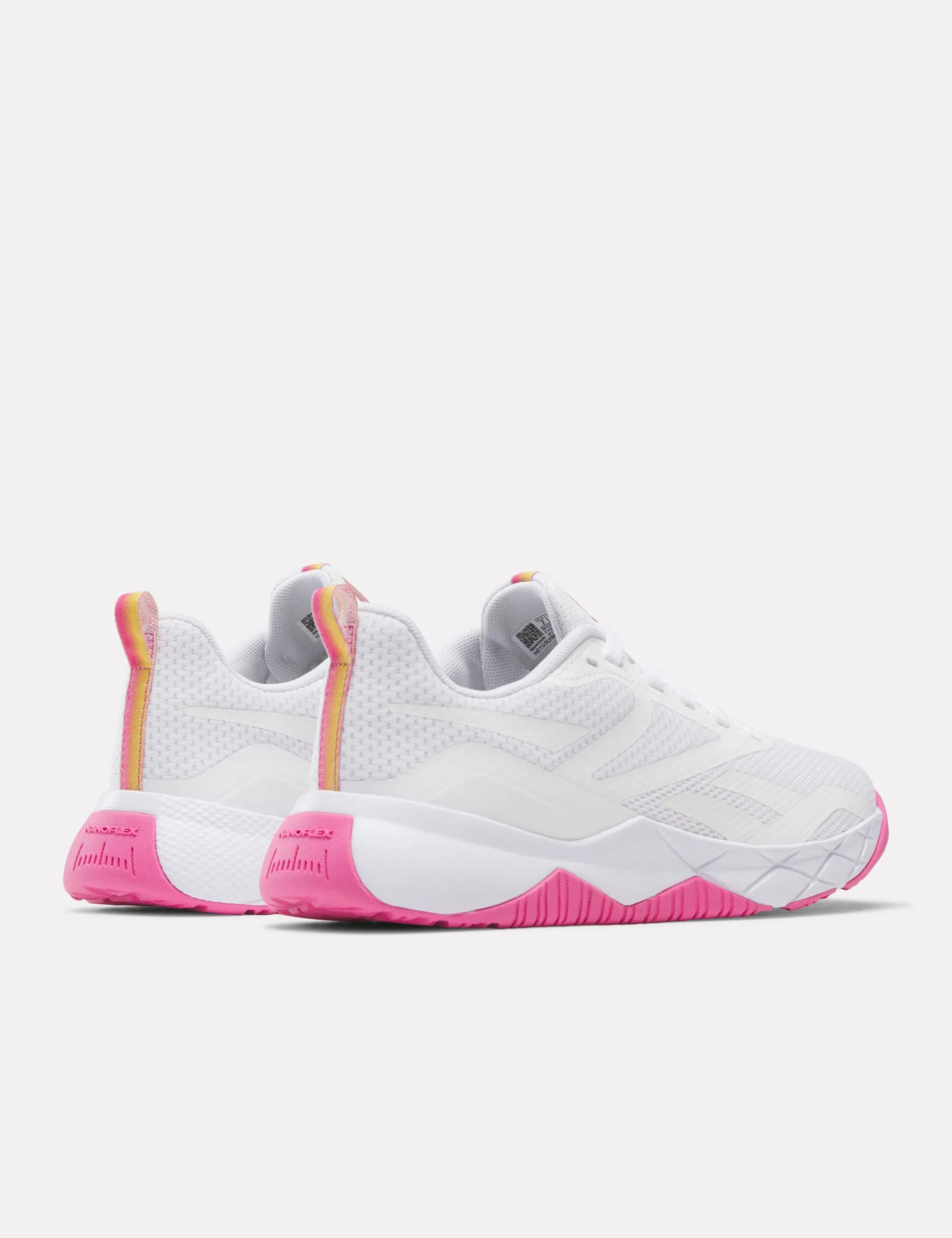 running in half - marathons shoes NFX Training Shoes - White/True Pink