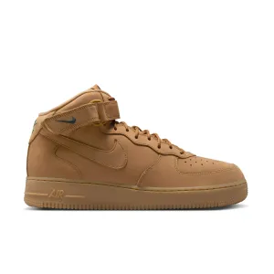 running posture Nike Air Force 1 Mid 'Flax'