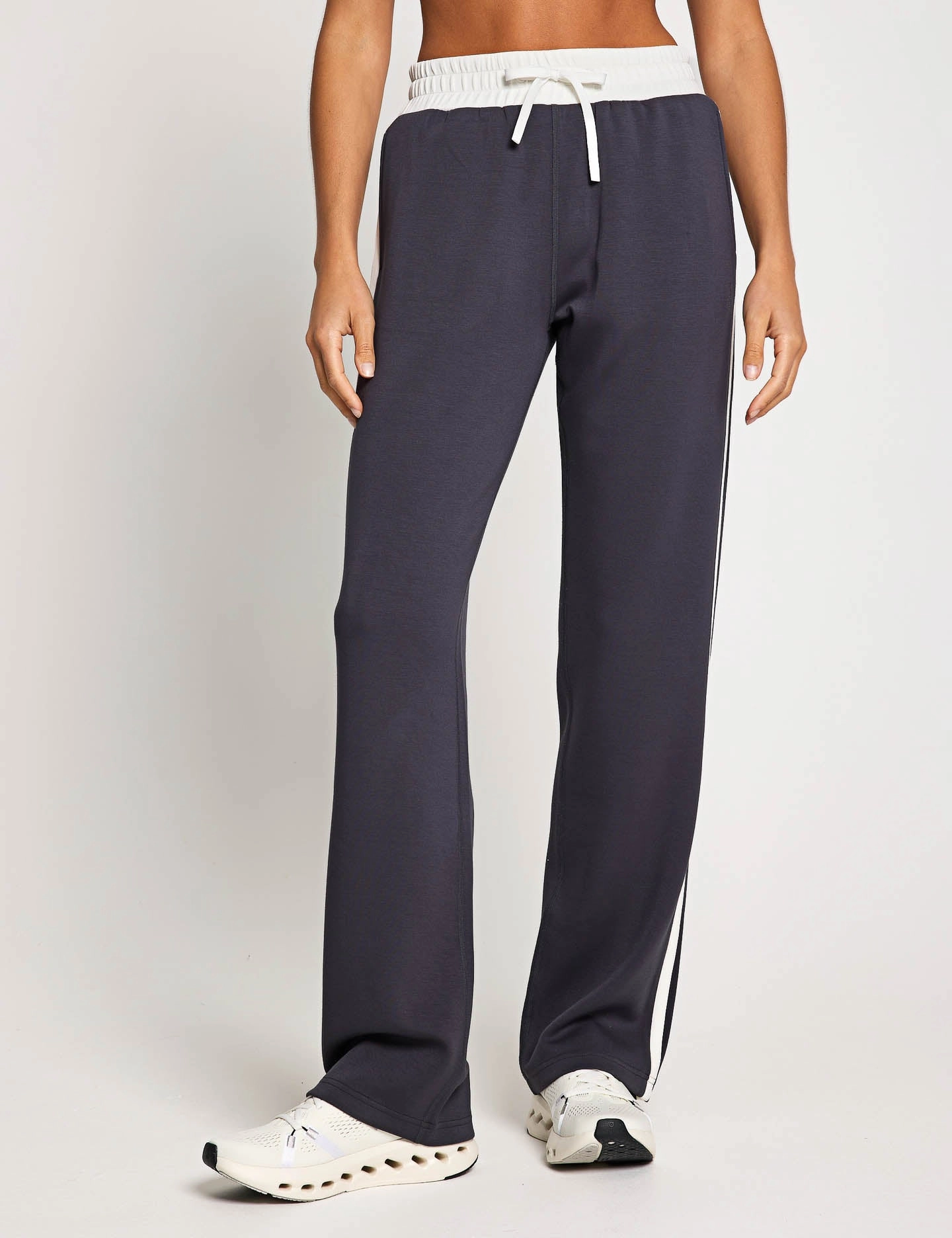 Performance Wear Nikki Wide Leg Jogger - Charcoal