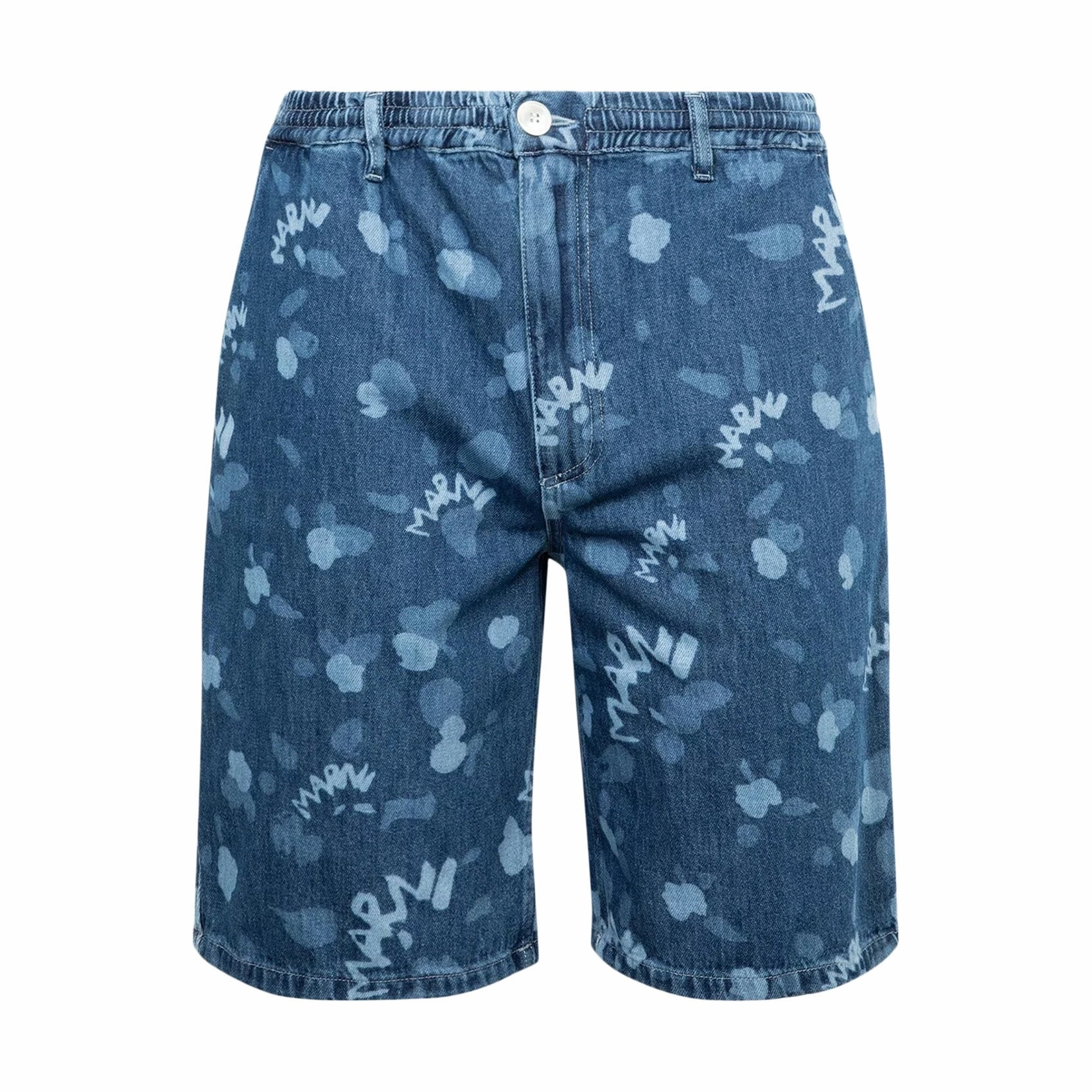 Marni Lightweight Denim Shorts 'Denim' Sharp Edge
