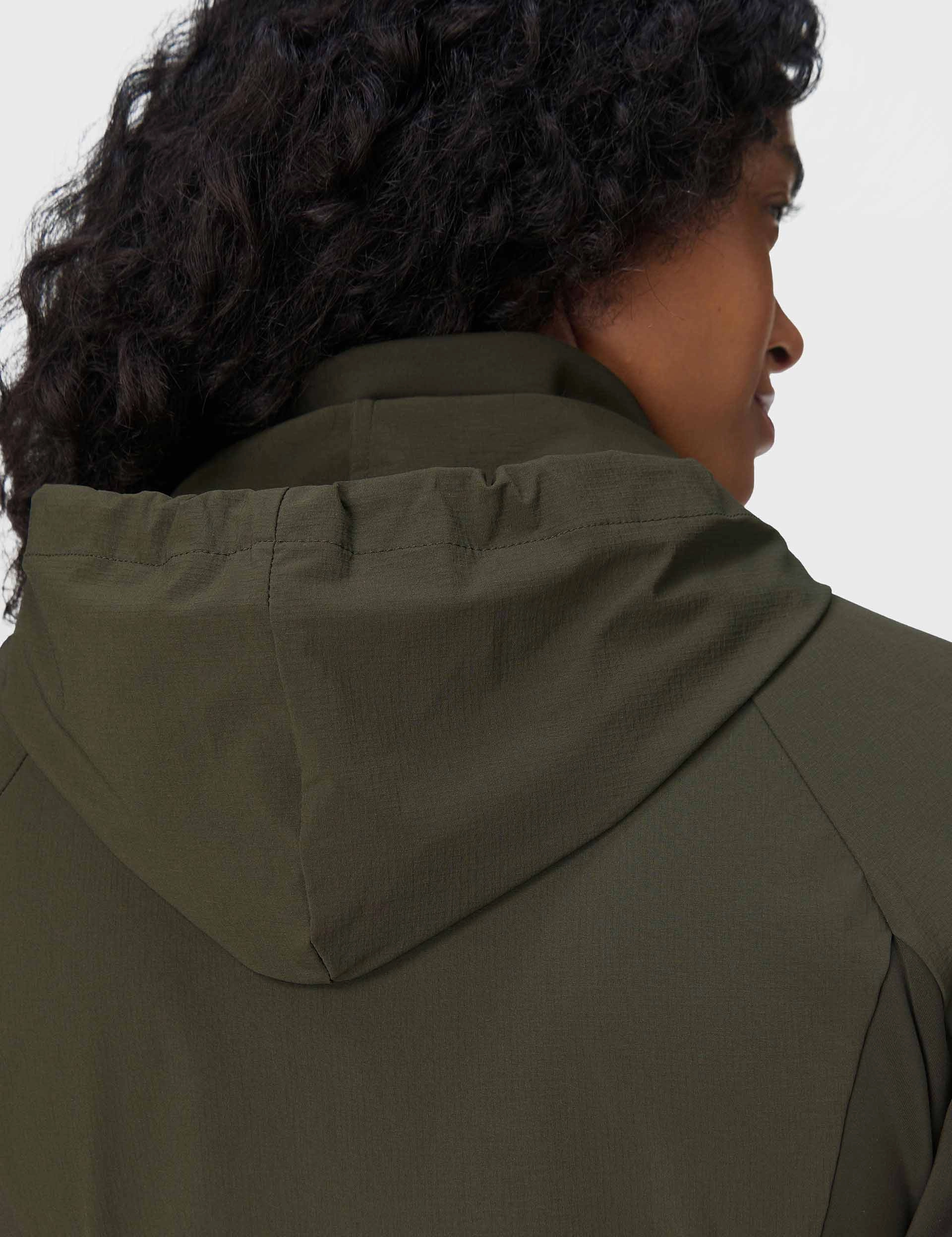 Pro Run Water Resistant Run Jacket - Nori Green Data Mode OdorControlClothing