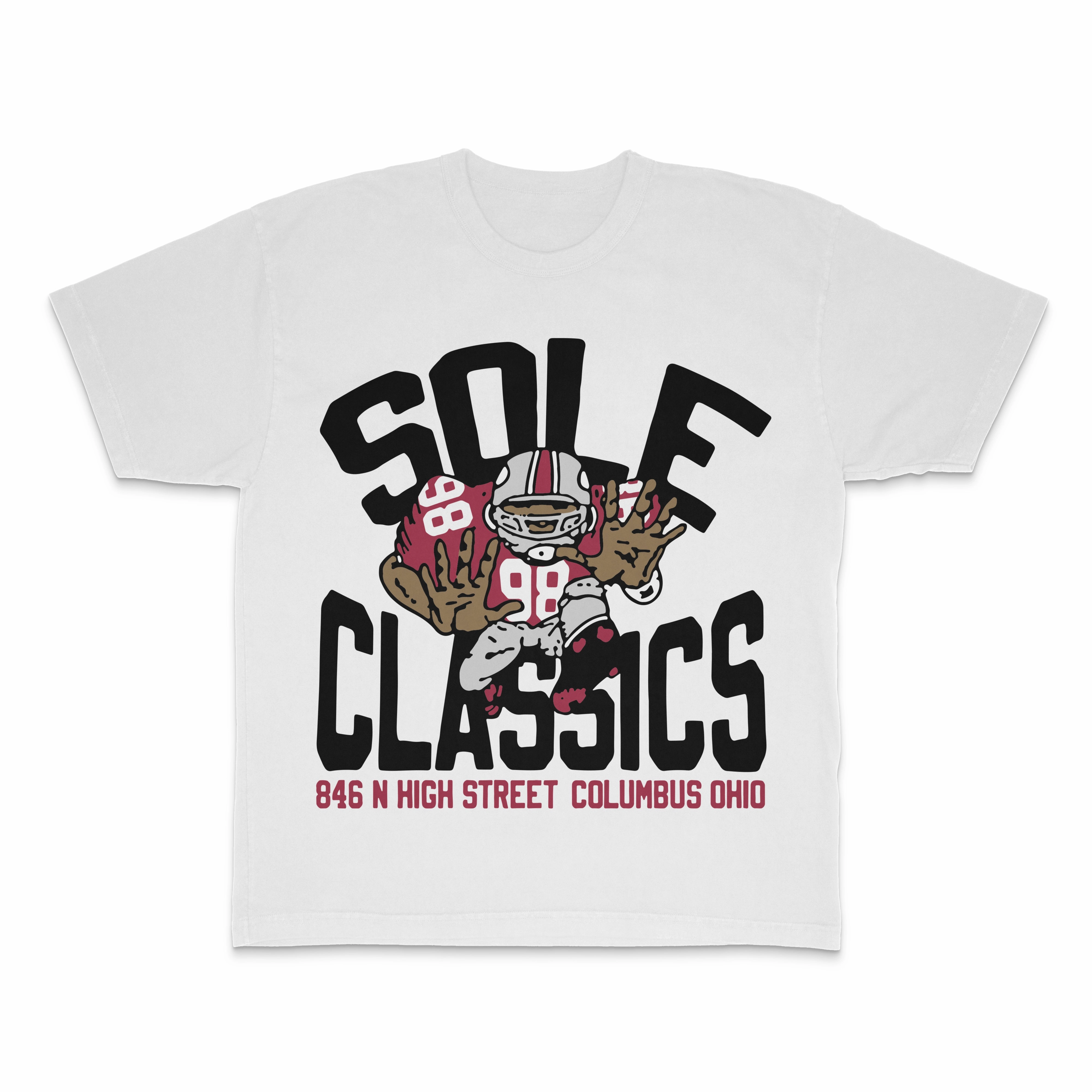 Sole Classics Player 98 T-Shirt 'White' Lightweight Material