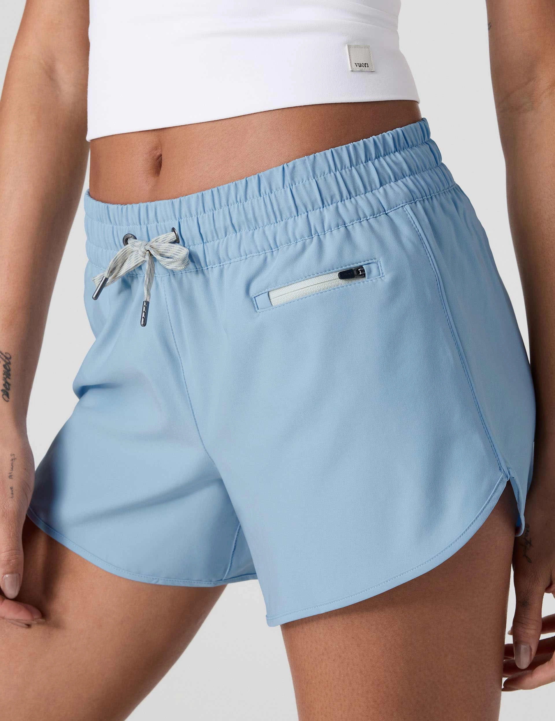 Tear Resistant Weave Flexible Mobility Clementine 4" Short 2.0 - Surf