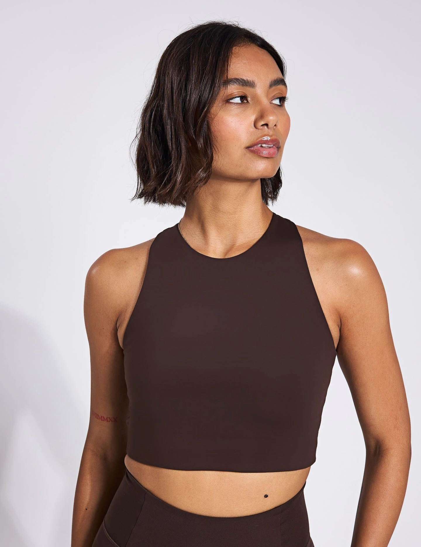Quick Dry Technology Dylan Bra - Cocoa Bean