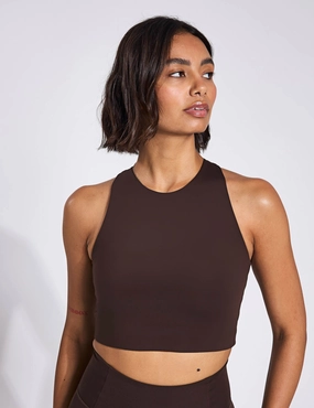 Quick Dry Technology Dylan Bra - Cocoa Bean