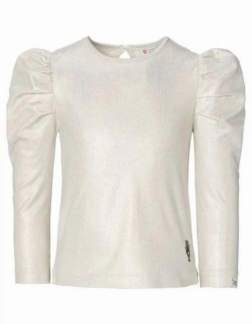 Plain kids' clothes coastal Noppies Karpathos Silver Long Sleeve Tee