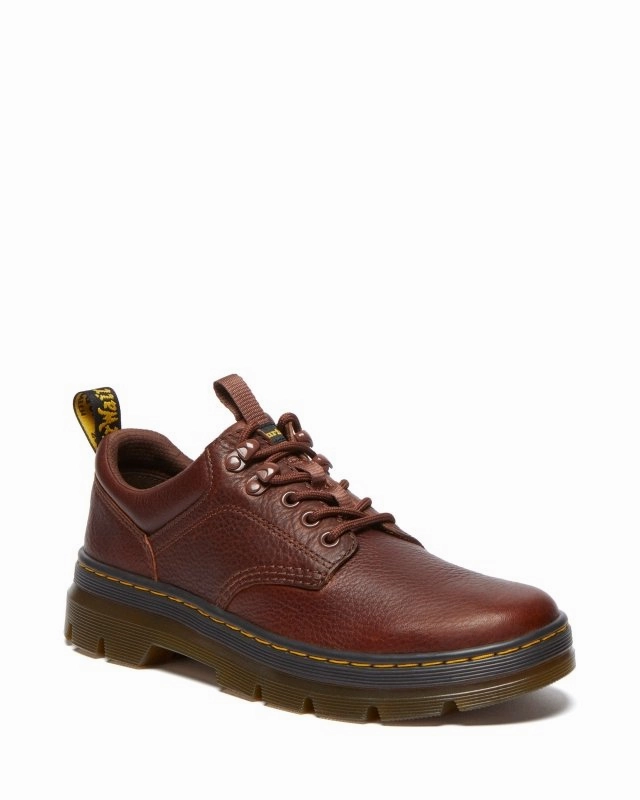 StaticResistant LightweightKnit Dr. Martens Reeder Leather - Cashew Ambassador