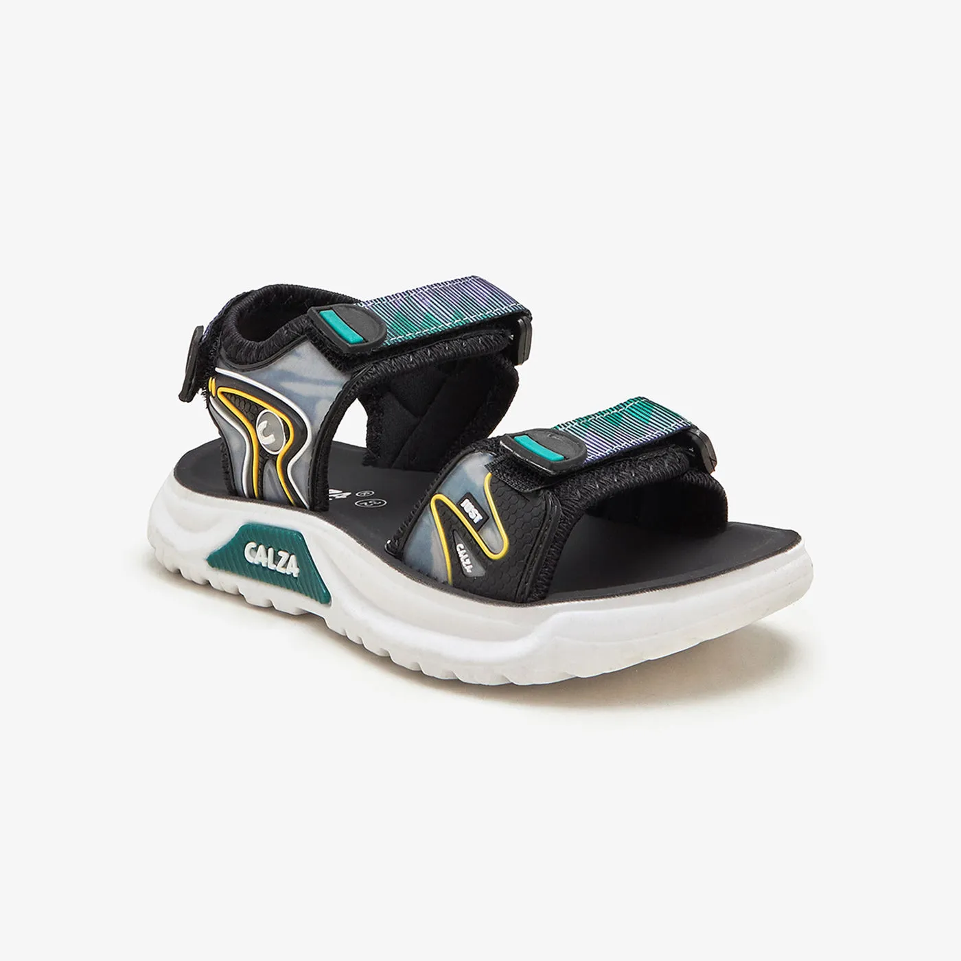 Boys' Cushioned Sandals Speed Cushioning Genuine Leather