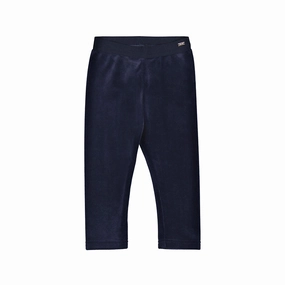 Headwear Loose Mayoral Basic Velvet Leggings - Navy