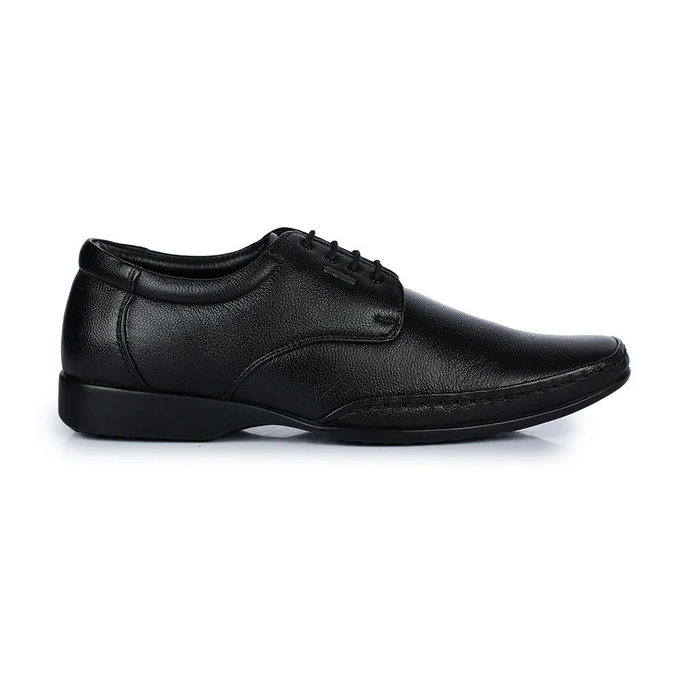 Male - runner running on gravel shoes Fortune (Black) Classic Oxford Shoes For Men FL-510 By Liberty