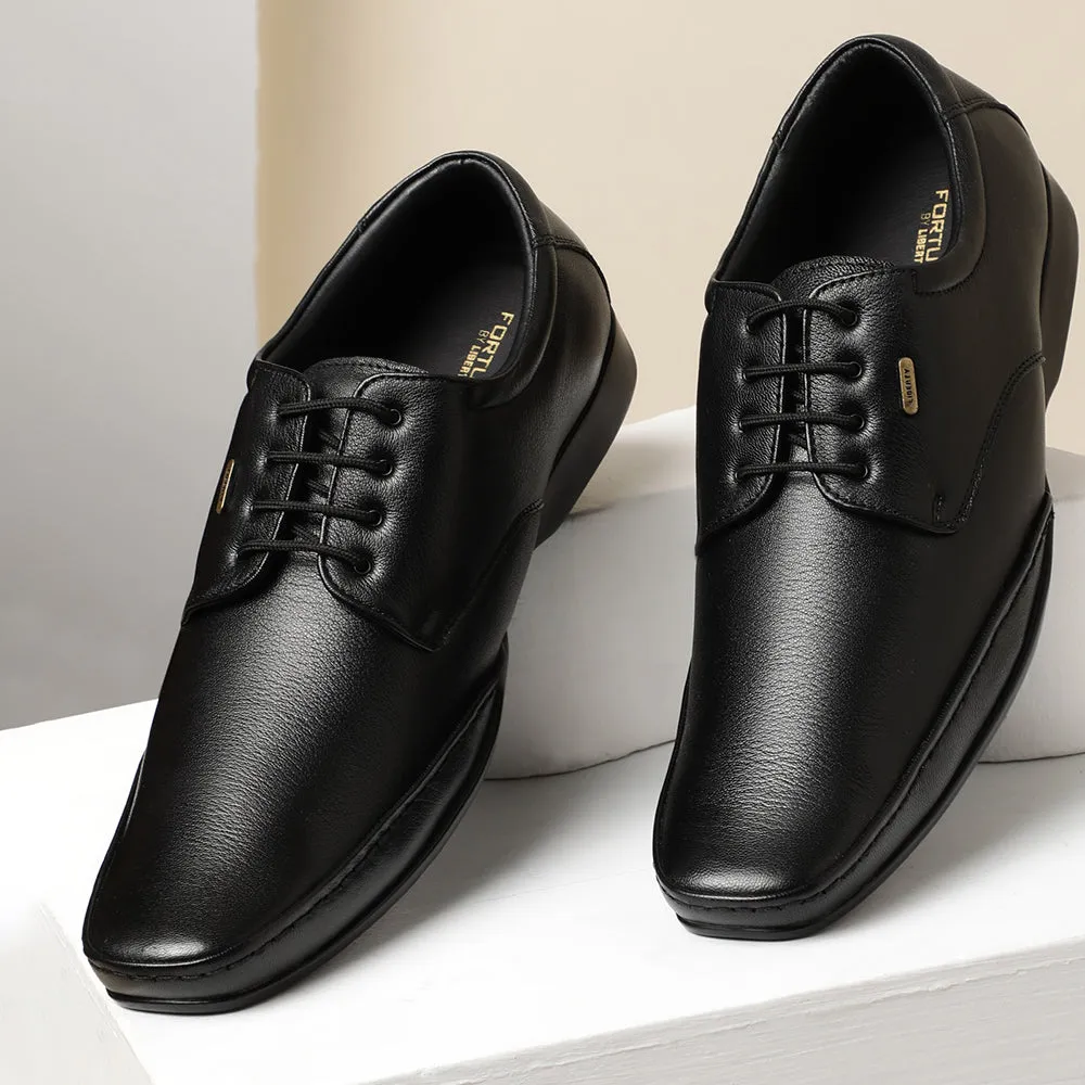 Torsional Rigidity System chunky shoes Fortune (Black) Classic Oxford Shoes For Men FL-510 By Liberty