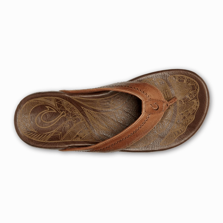 Light Layer Cozy Dress Olukai Men's Hiapo - Rum/Dark Wood