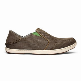 Faith Core River Flow Olukai Men's Nohea Mesh - Mustang/Lime Peel