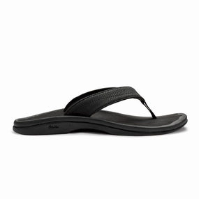 PressureRelief Seams Sharp Cut Olukai Women's Ohana - Black