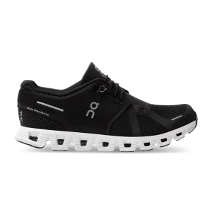 reinforced - toe - area - durability shoes Airflow Optimized Frame ON Cloud 5 - Black - White