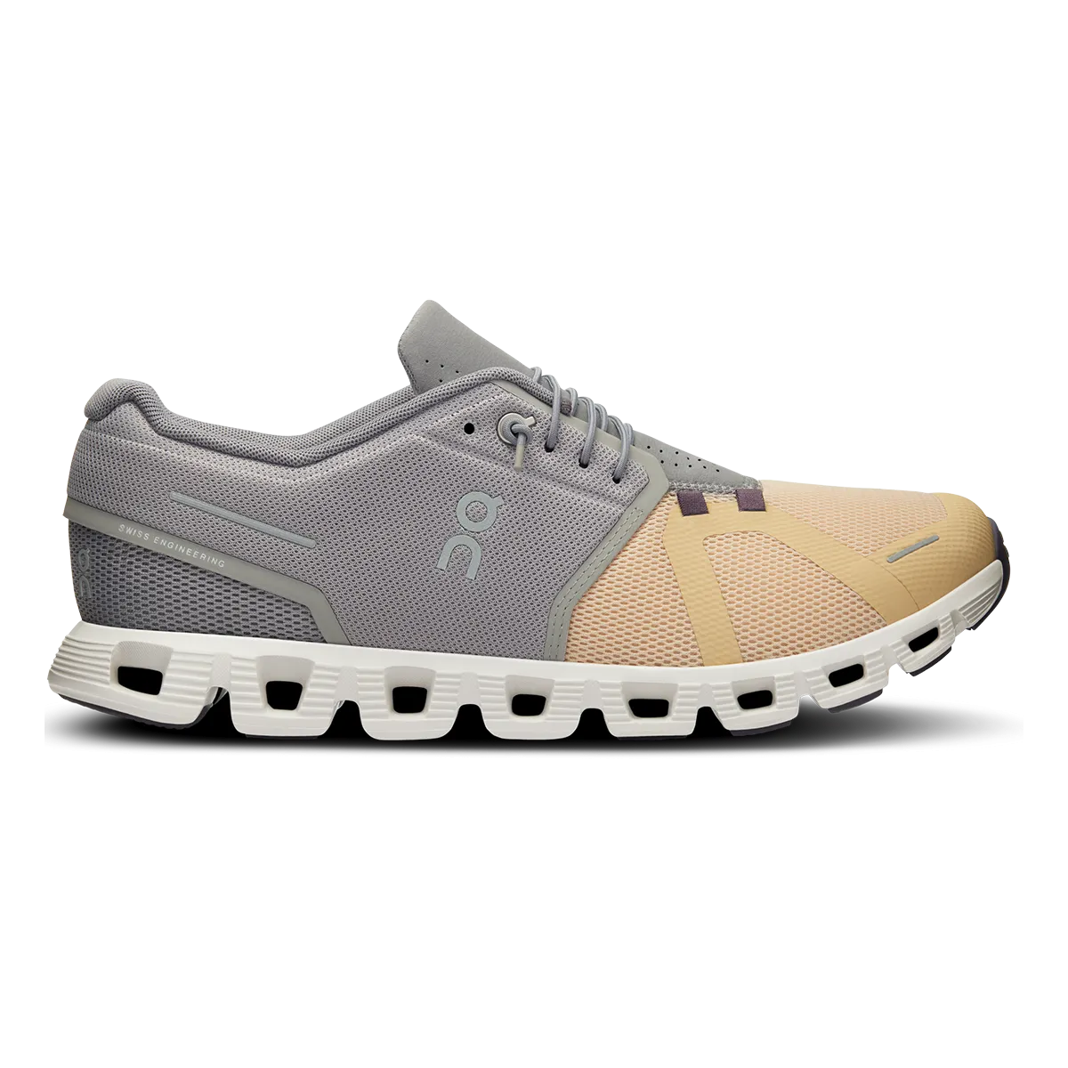 ON Cloud 5 - Fog - Savannah Vertical Groove Flex