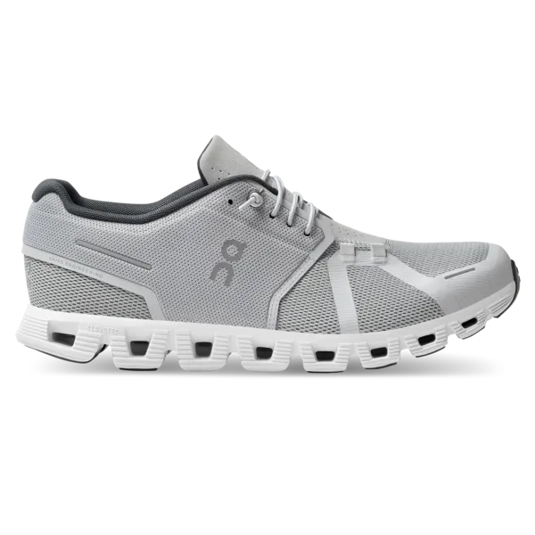 ON Cloud 5 - Glacier - White Flexible Outsole Grooves running for leisure