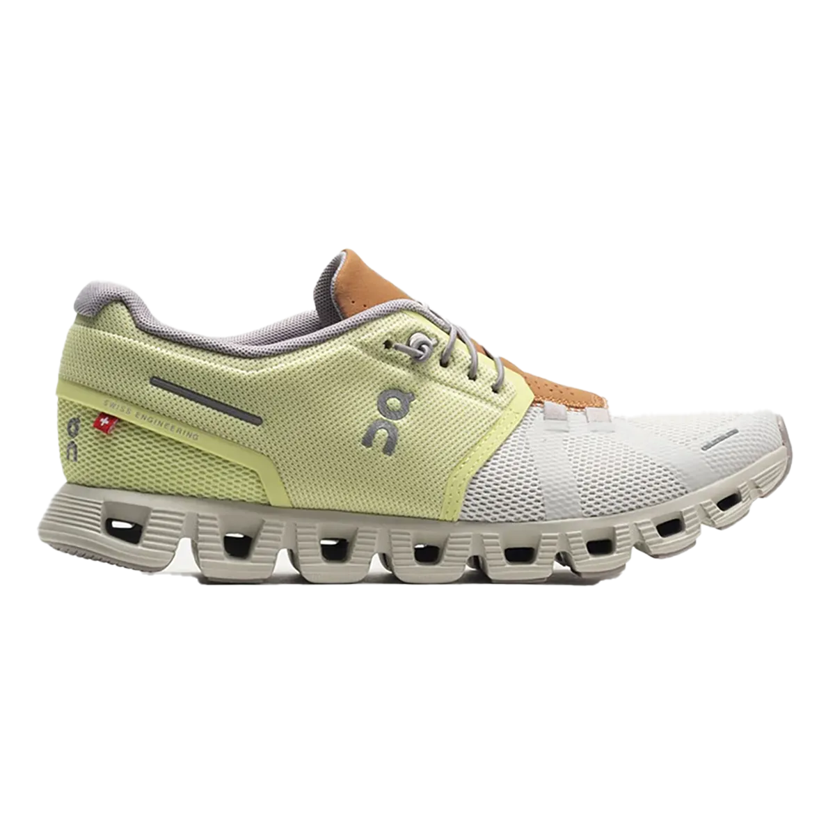 ON Cloud 5 - Hay - Ice Ergonomic shoe design rough - surface proof