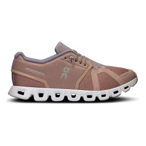 ON Cloud 5 - Rosebrown - Fog no - tie laces Light - up