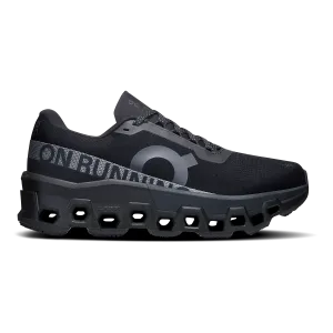 youth athletic shoes hard - sole shoes ON Cloudmonster 2 - Black - Eclipse