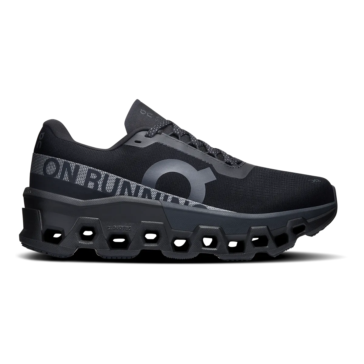 Micro Perforation ON Cloudmonster 2 - Black - Eclipse