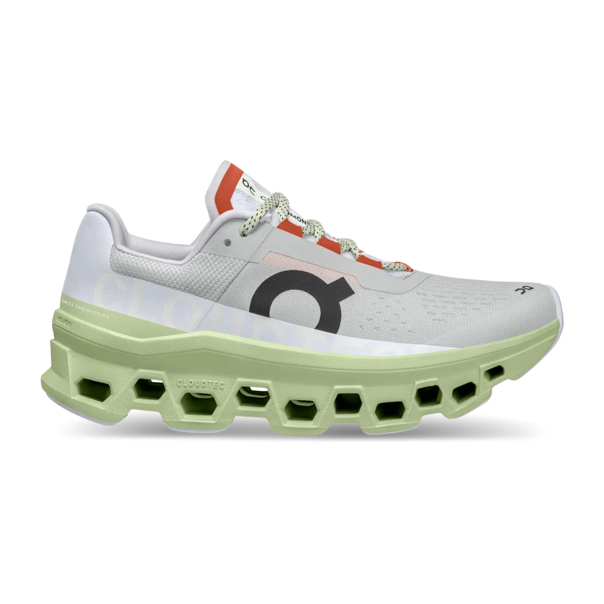 ON Cloudmonster - Glacier - Meadow Tensile Knit Upper