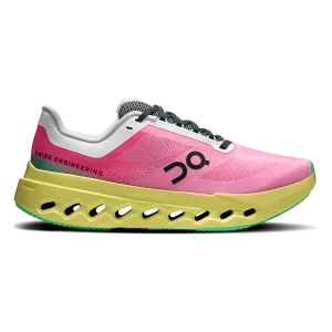 table tennis shoes custom - fit ON Cloudsurfer Next - Pink - Limelight