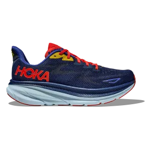 day - visibility shoes celebrity - inspired Hoka Clifton 9 - Bellwether Blue - Dazzling Blue