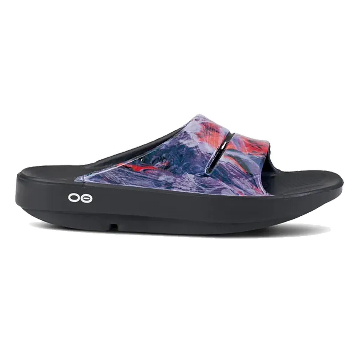 Anatomical Toe Box suede upper Oofos?OOahh Slide Ltd